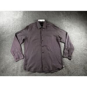 Robert Graham Shirt Men 43 17 Button Up Long Sleeve Check‎